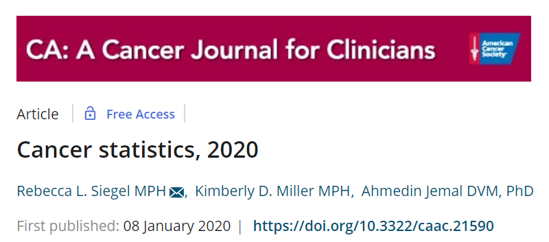 “神刊”CA：美国癌症死亡率出现历史上最大幅度下降